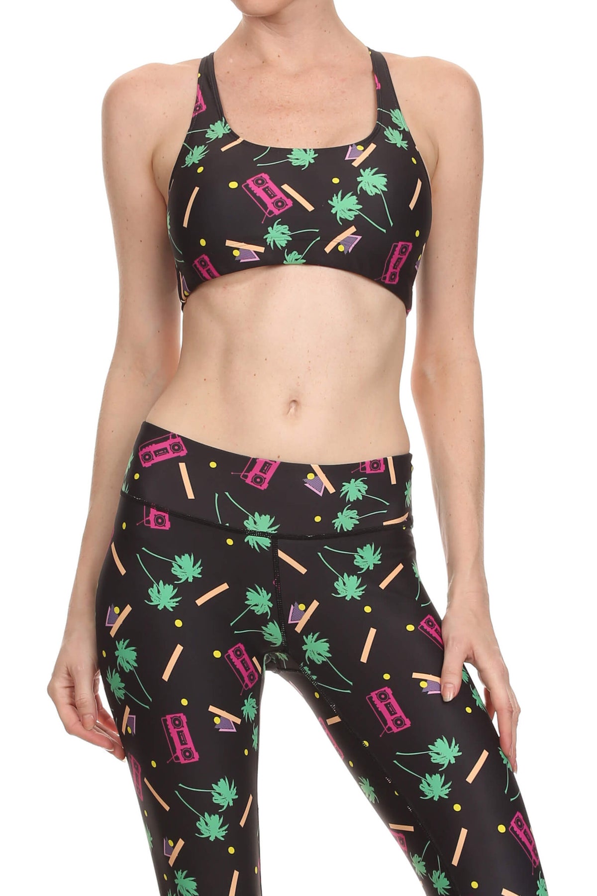 90's Black Aurora Bra - POPRAGEOUS
 - 1