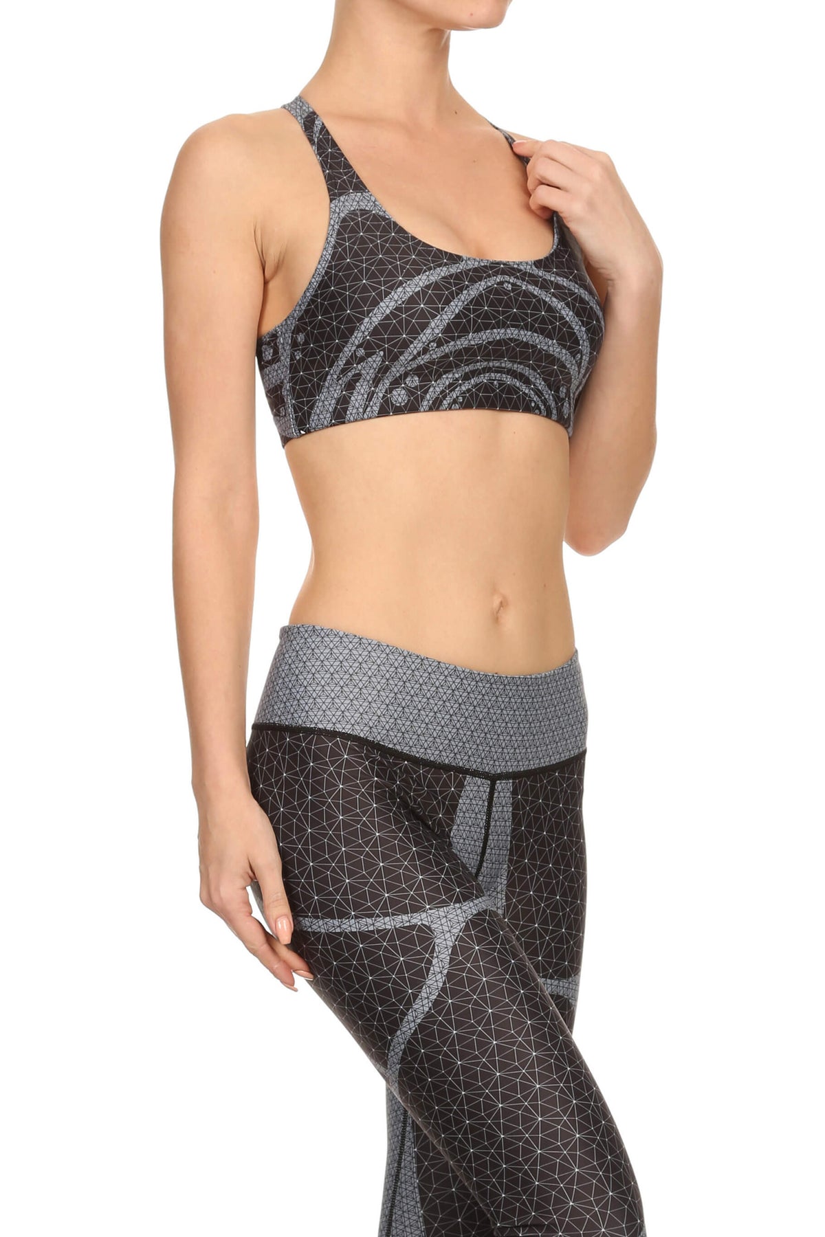 Sacred Geometric Armor Aurora Bra - POPRAGEOUS
 - 2