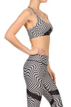 Trippy Checkers Aurora Bra - POPRAGEOUS
 - 2