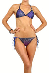 Blue Galaxy Bikini Top - LIMITED - POPRAGEOUS
 - 1