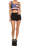 American Beauty Crop Top - POPRAGEOUS
 - 1