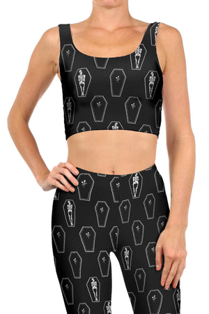 Coffin Crop Top - POPRAGEOUS
