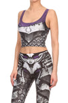 Comic Armor Crop Top - POPRAGEOUS
 - 2