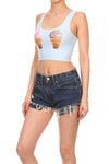 Ice Cream Crop Top - POPRAGEOUS
 - 2