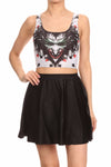 Inkblot Joke Crop Top - POPRAGEOUS
 - 1