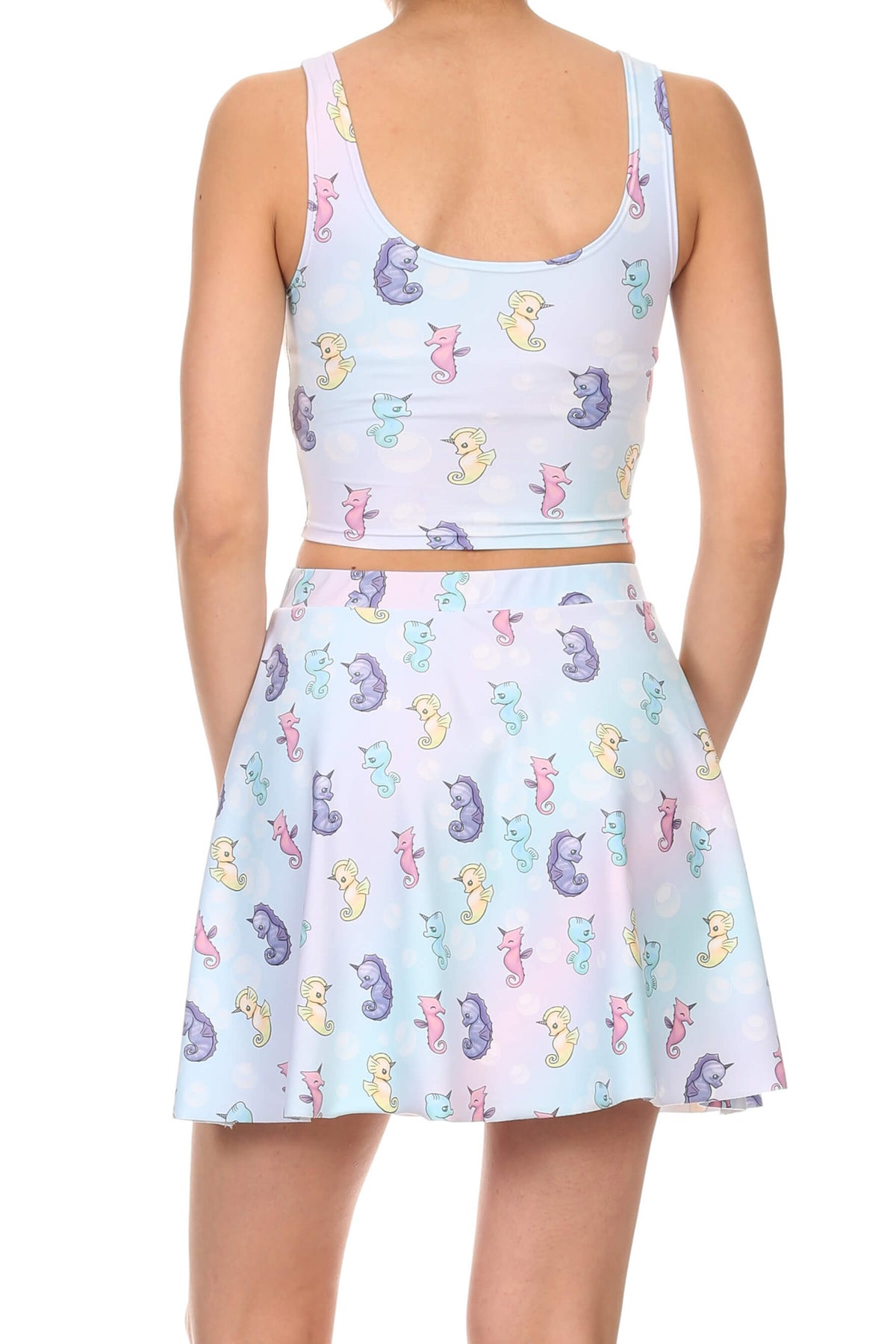 Mystic Sea Unicorn Skater Skirt - POPRAGEOUS
 - 3