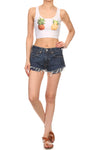 Pineapple Crop Top - POPRAGEOUS
 - 4