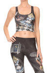 Rabbit Hole Crop Top - POPRAGEOUS
 - 1