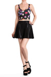 Dancing Mushrooms and Pansies Crop Top - POPRAGEOUS
 - 2