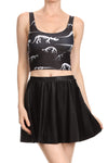 Dinosaur Skeleton Crop Top - POPRAGEOUS
 - 1