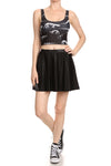 Dinosaur Skeleton Crop Top - POPRAGEOUS
 - 3
