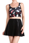 Little Red Corvette Crop Top - POPRAGEOUS
 - 1