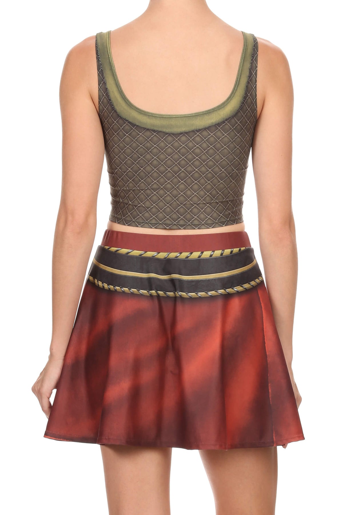 Sidekick Gabby Skirt Set - POPRAGEOUS
 - 4