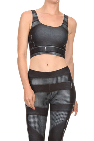 Stealth Armor Crop Top - POPRAGEOUS
 - 1
