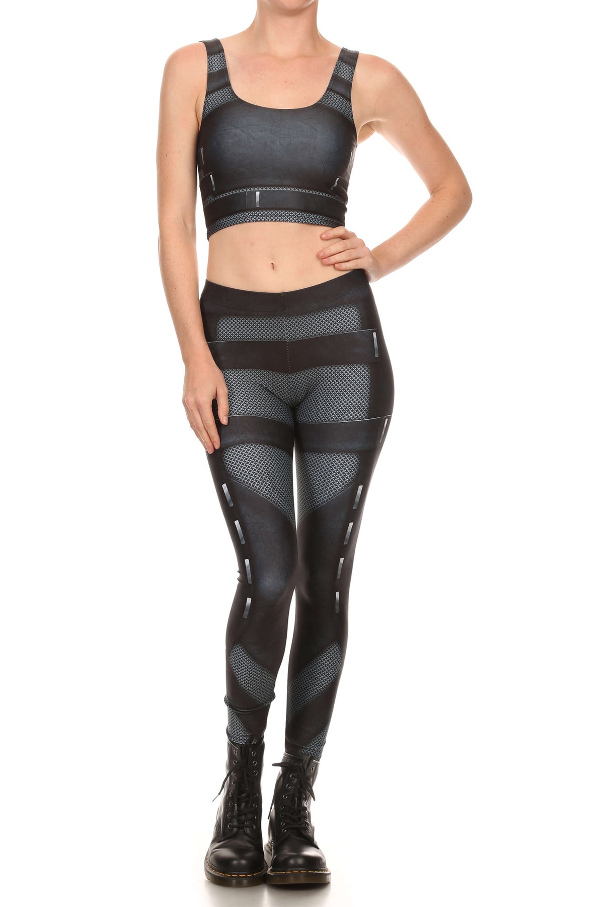 Stealth Armor Crop Top - POPRAGEOUS
 - 3