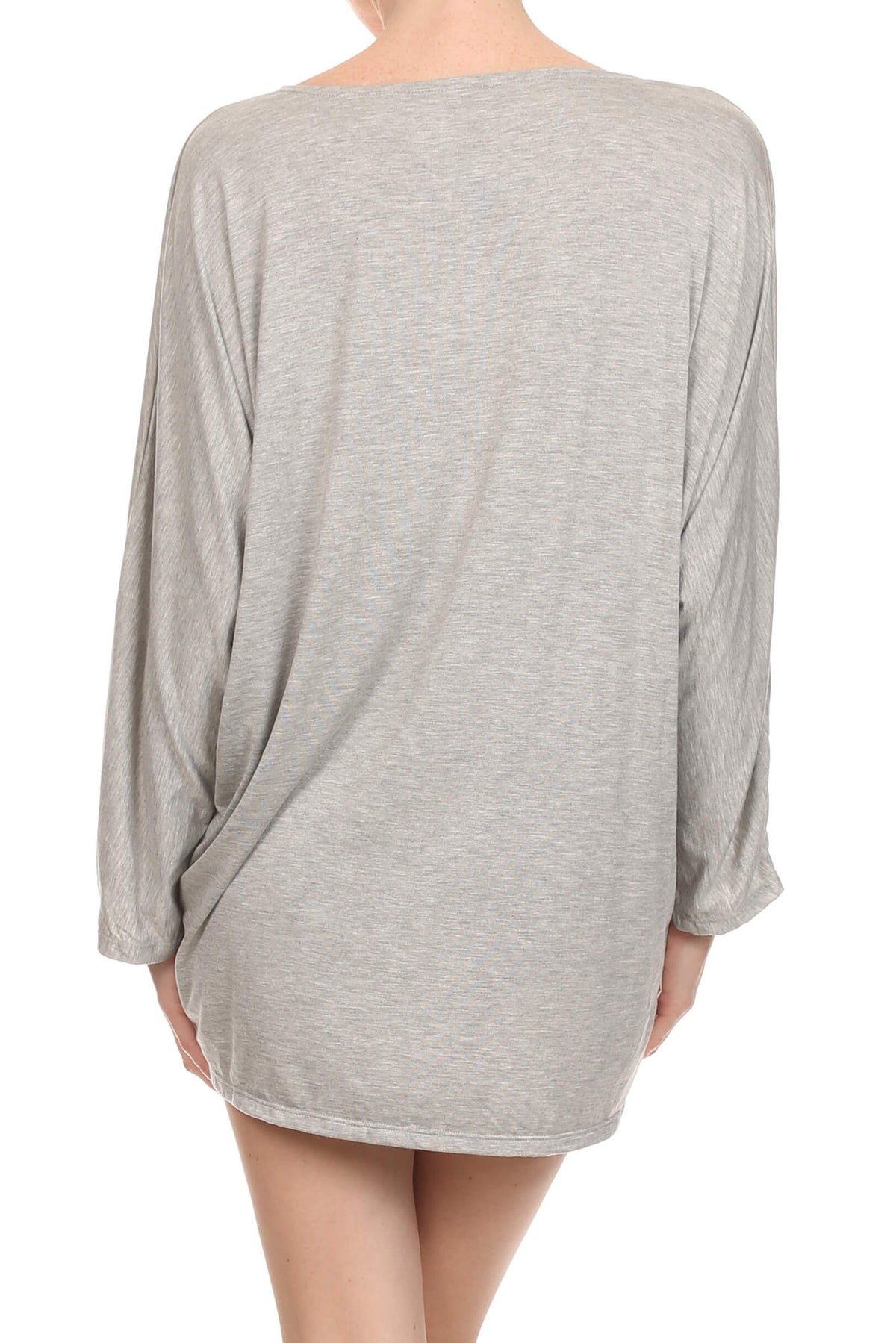 POPSOFT Dolman Top - Grey - POPRAGEOUS
 - 4