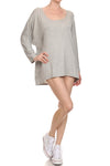 POPSOFT Dolman Top - Grey - POPRAGEOUS
 - 2