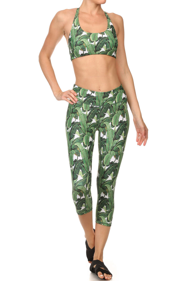 Banana Leaf Dream Capris - Special Edition - POPRAGEOUS
 - 4
