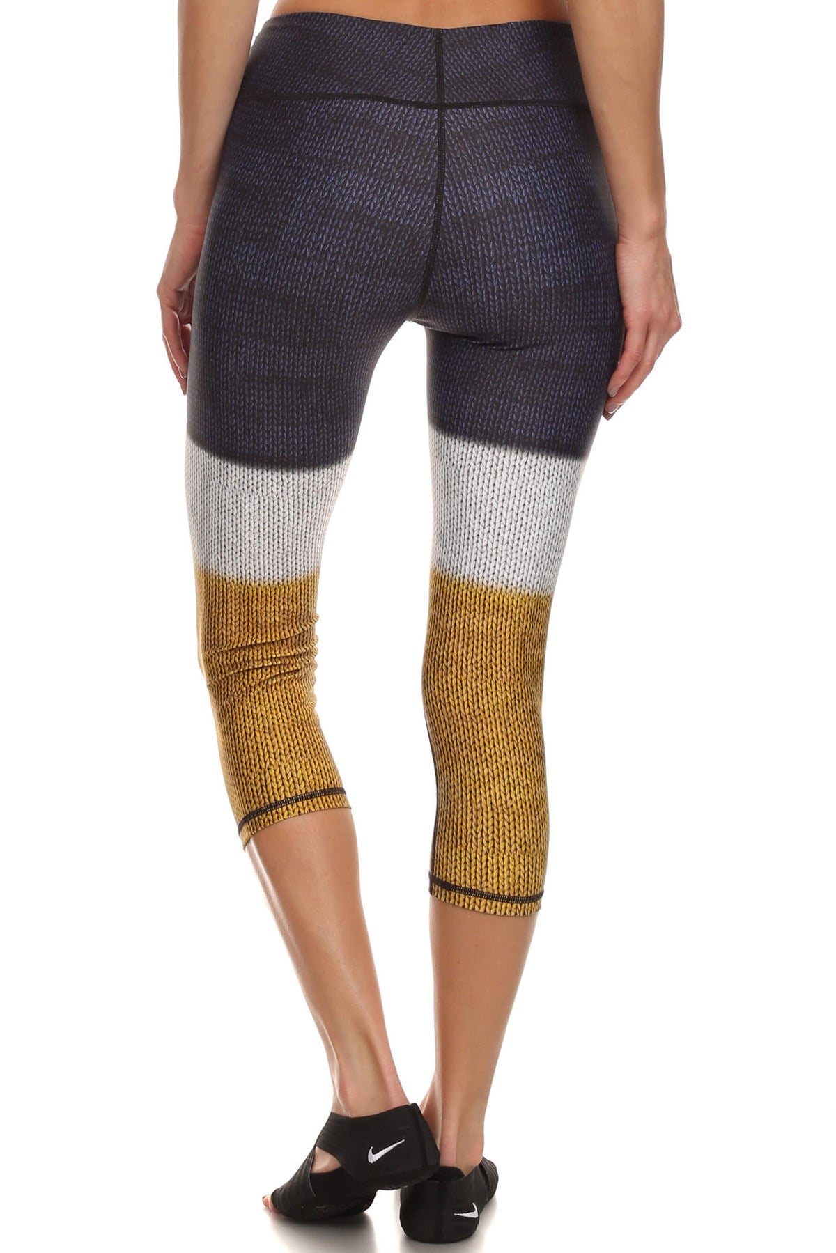 Color Block Dream Capris - Mustard Yellow - POPRAGEOUS
 - 3