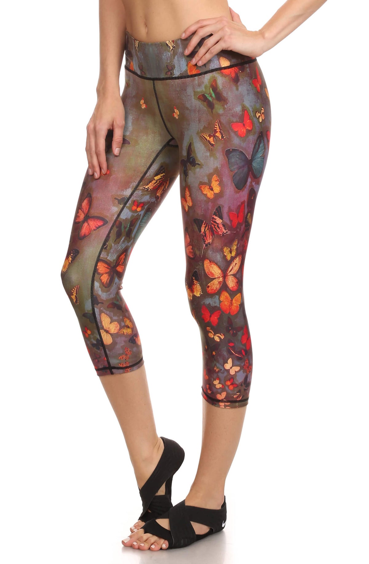 Fall Butterflies Dream Capris - POPRAGEOUS
 - 2