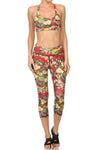 Hidden Dragon Dream Capris - Vermillion - POPRAGEOUS
 - 4