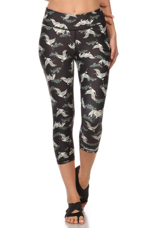 Japanese Crane Dream Capris - POPRAGEOUS
 - 1