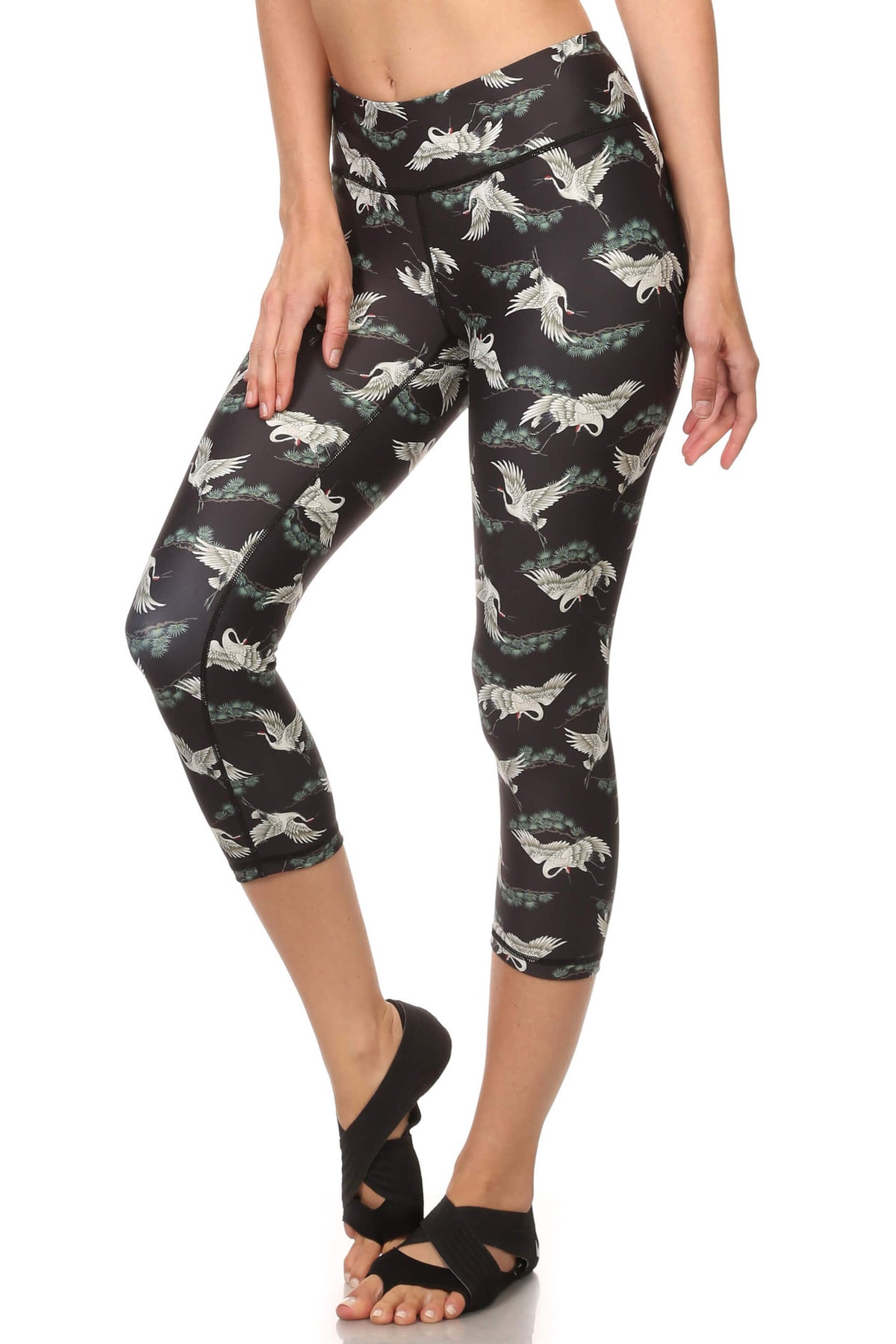 Japanese Crane Dream Capris - POPRAGEOUS
 - 2
