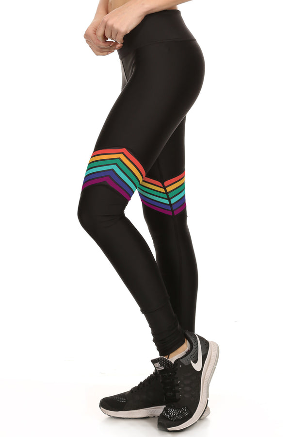 70s Rainbow Dream Leggings - POPRAGEOUS
 - 2