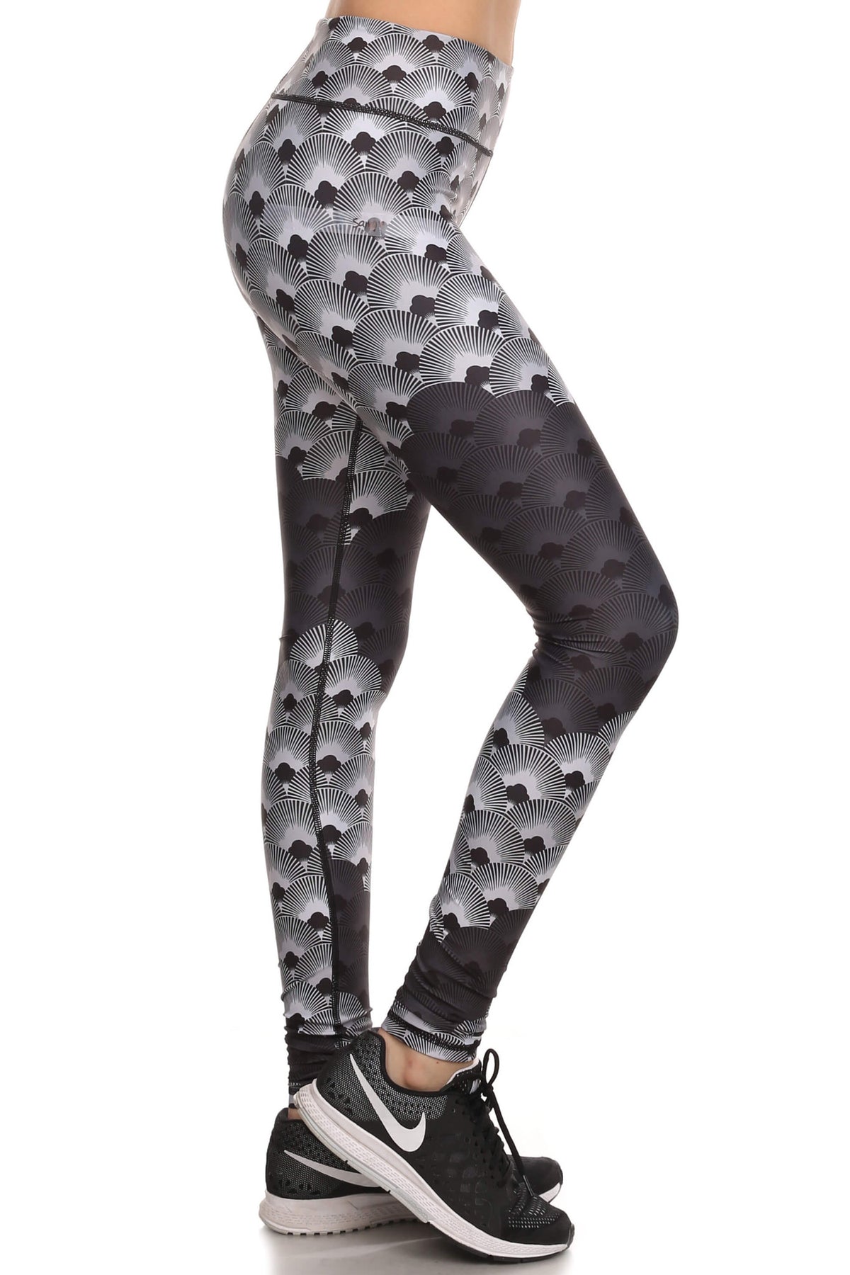 70's Fan Dream Leggings - Monochromatic - POPRAGEOUS
 - 2