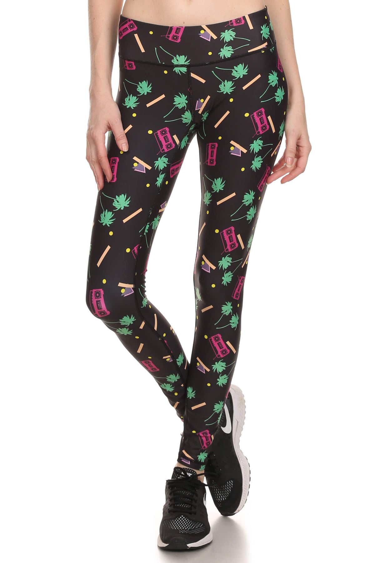 90's Black Dream Leggings - POPRAGEOUS
 - 1
