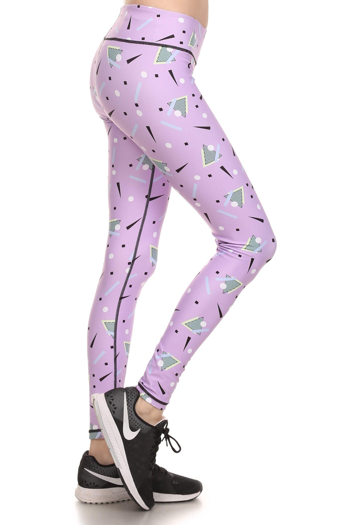 90's Lavender Dream Leggings - POPRAGEOUS
 - 2
