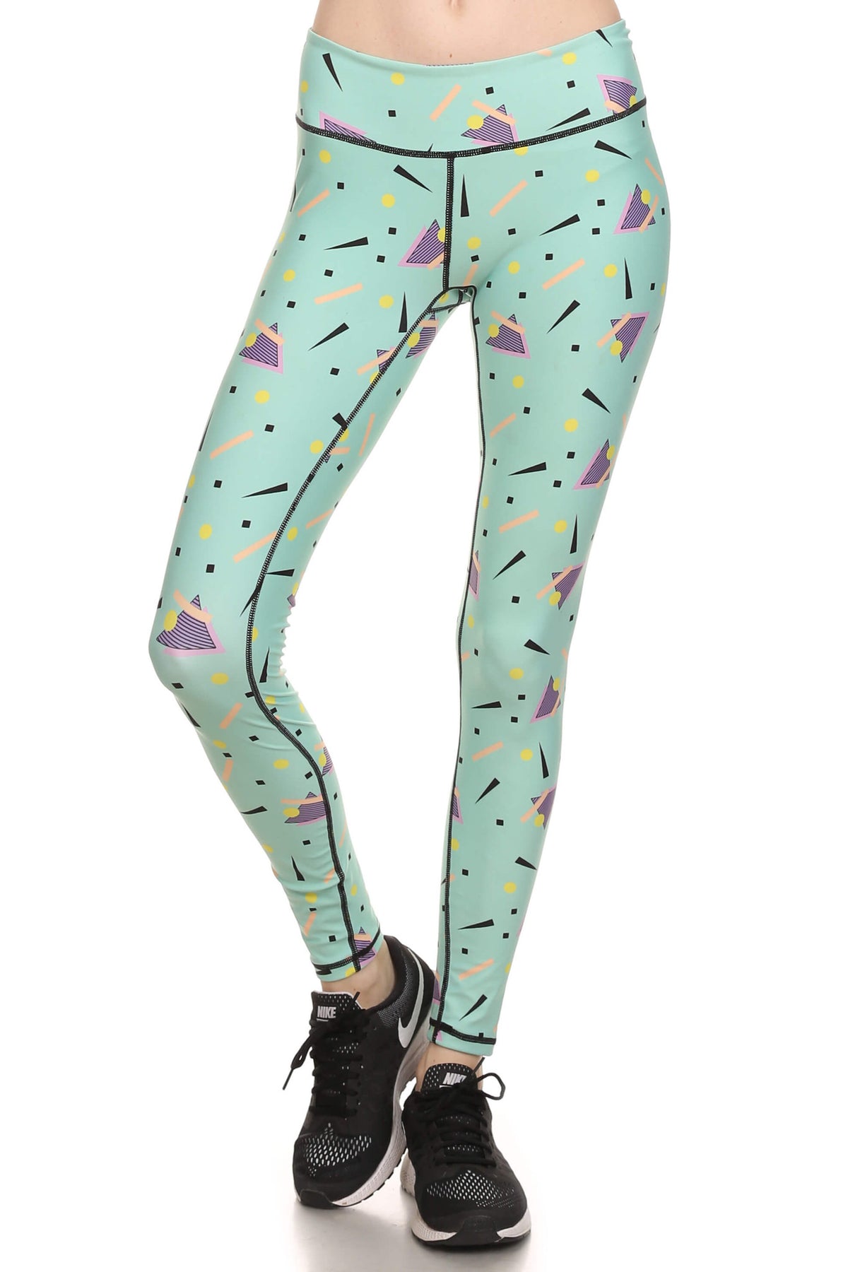 90's Mint Dream Leggings - POPRAGEOUS
 - 1