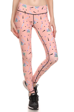 90's Peach Dream Leggings - POPRAGEOUS
 - 2