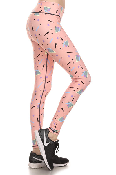 90's Peach Dream Leggings