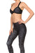 Black Ombre Lace Jasmine Sports Bralette