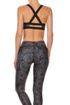 Black Rose Jasmine Sports Bralette - POPRAGEOUS
 - 3