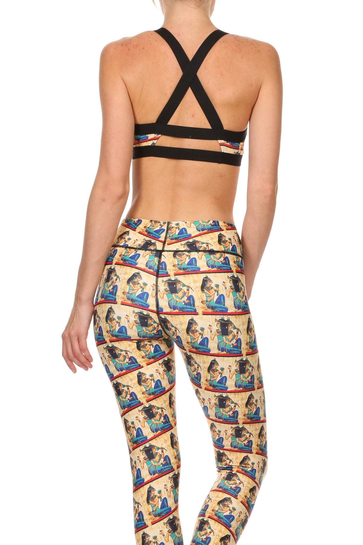 Cleopatra Jasmine Sports Bralette - POPRAGEOUS
 - 3