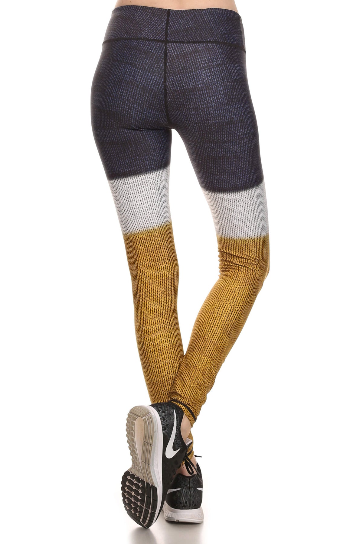 Color Block Dream Leggings - Mustard Yellow - POPRAGEOUS
 - 3