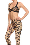 Leopard Jasmine Sports Bralette - POPRAGEOUS
 - 2