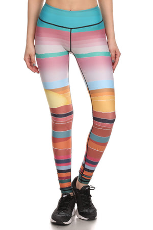 Minimalist Sunset Dream Leggings - POPRAGEOUS
 - 1