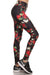 Red Roses Dream Leggings