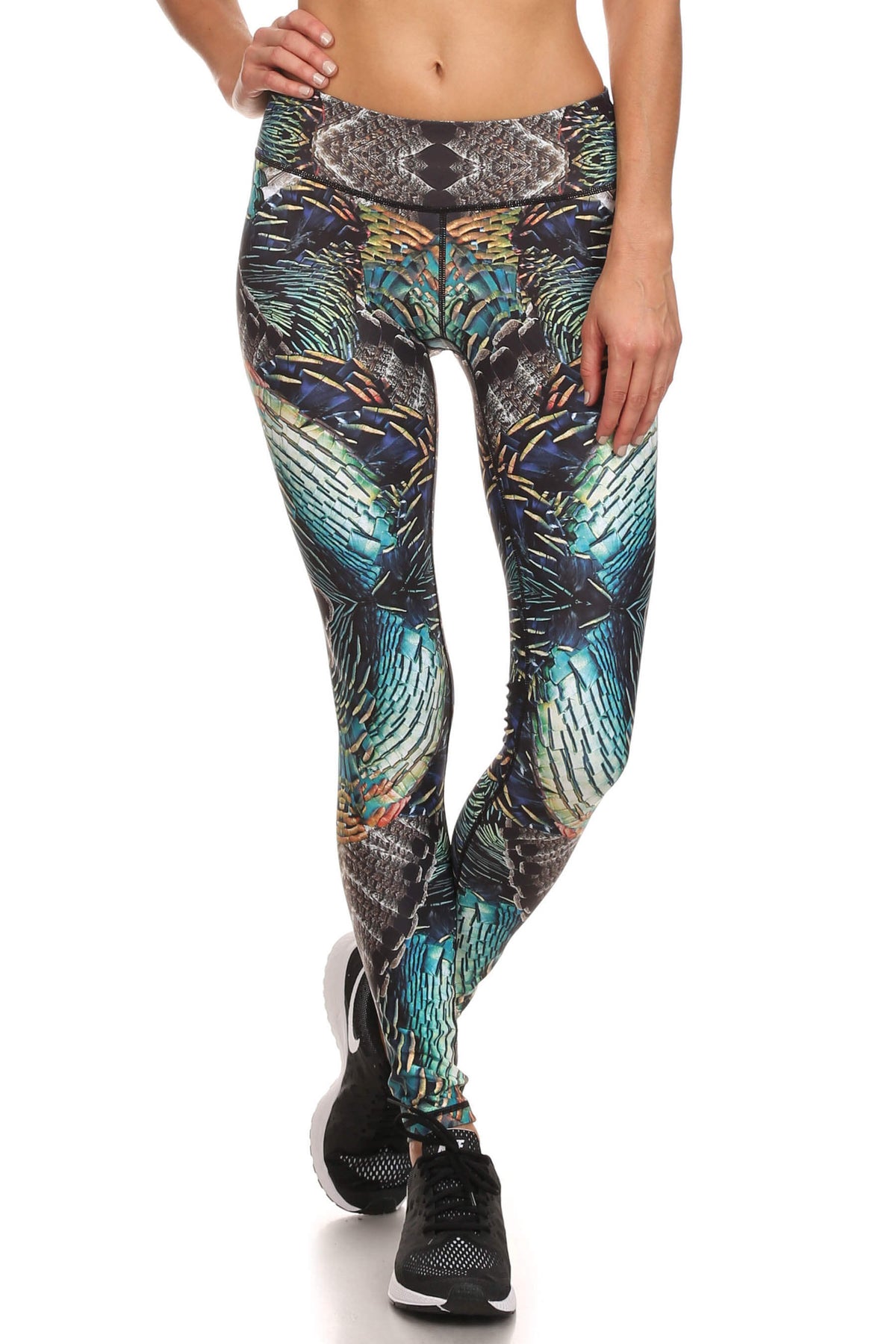 Turkey Feathers Dream Leggings - POPRAGEOUS