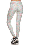 Vintage Floral Dream Leggings - Mint - POPRAGEOUS
 - 3