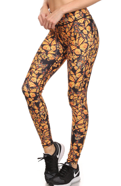 Rainbow Surf Dream Leggings - Black - POPRAGEOUS