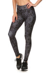 Black Rose Dream Leggings - POPRAGEOUS
 - 2