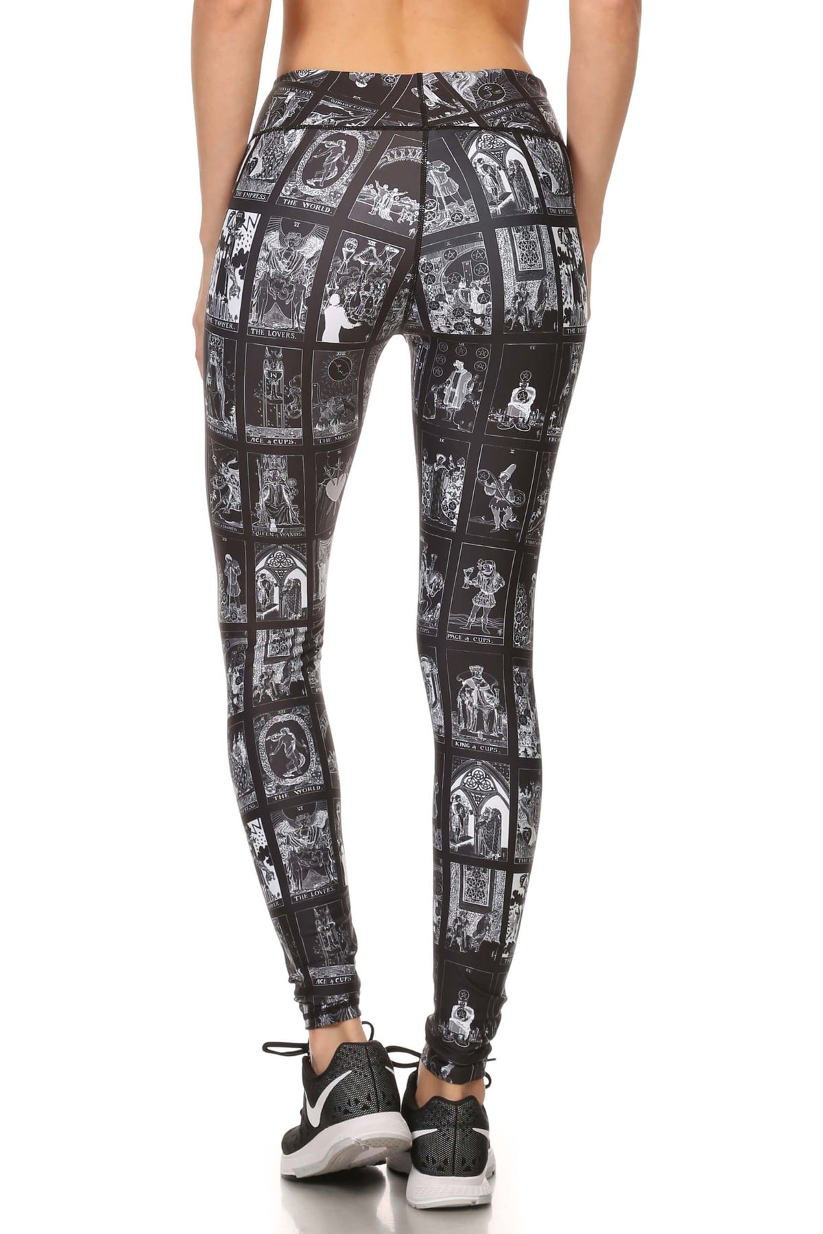 Dark Tarot Card Dream Leggings - POPRAGEOUS
 - 3