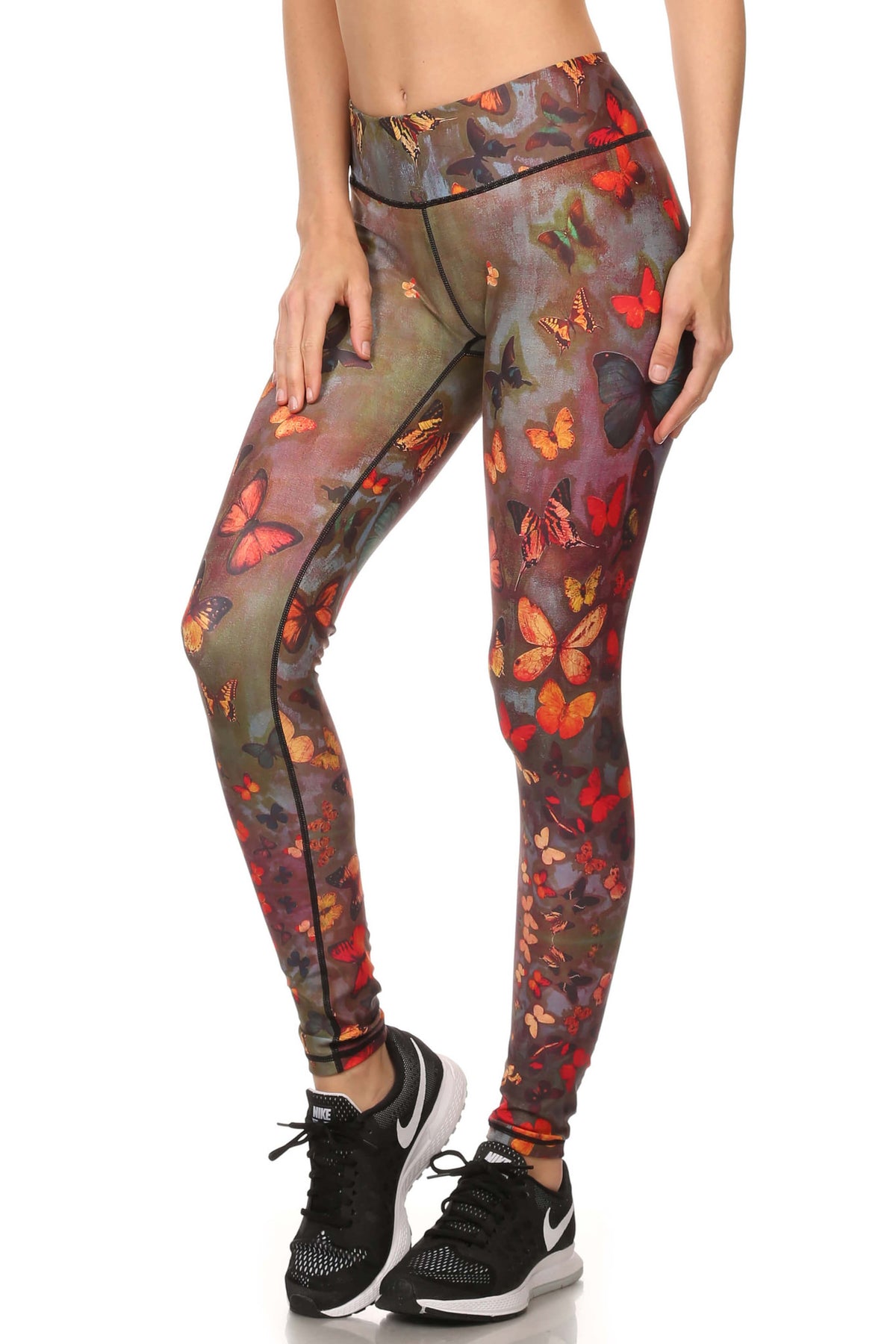 Fall Butterflies Dream Leggings - POPRAGEOUS
 - 2