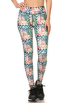 Geometric Rainbow Dream Leggings - POPRAGEOUS
 - 1
