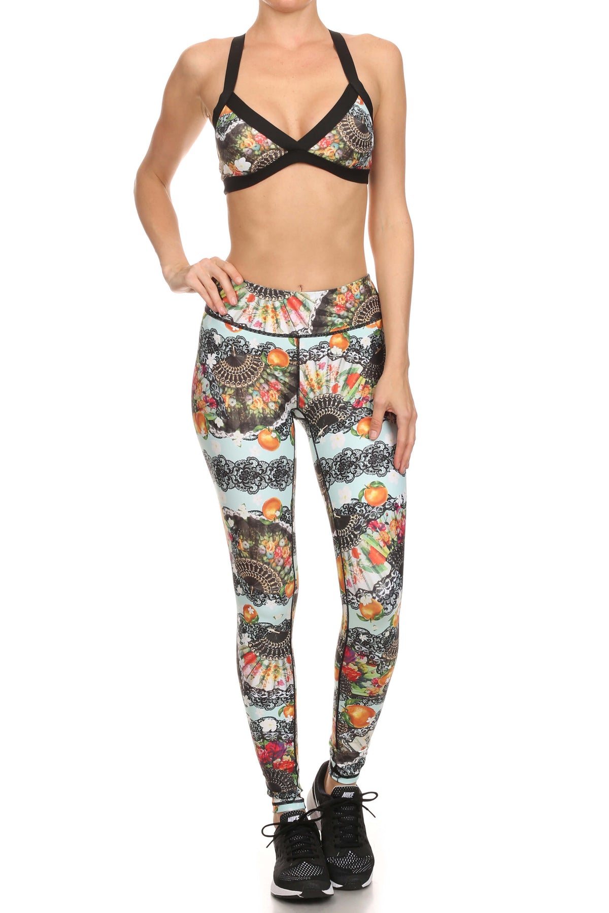 Spanish Romance Jasmine Sports Bralette - POPRAGEOUS
 - 4