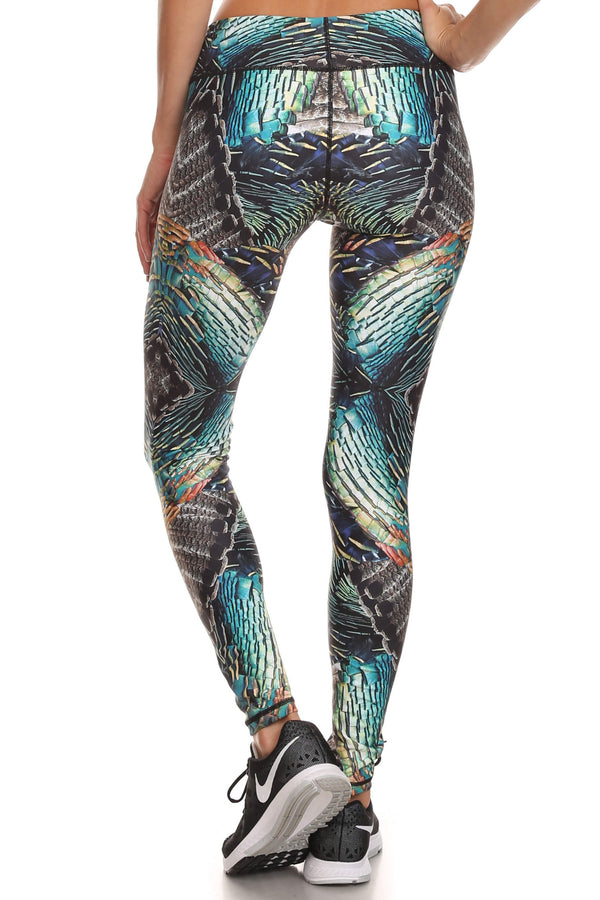 Turkey Feathers Dream Leggings - POPRAGEOUS